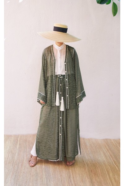 GREEN SHEER  CO-SET